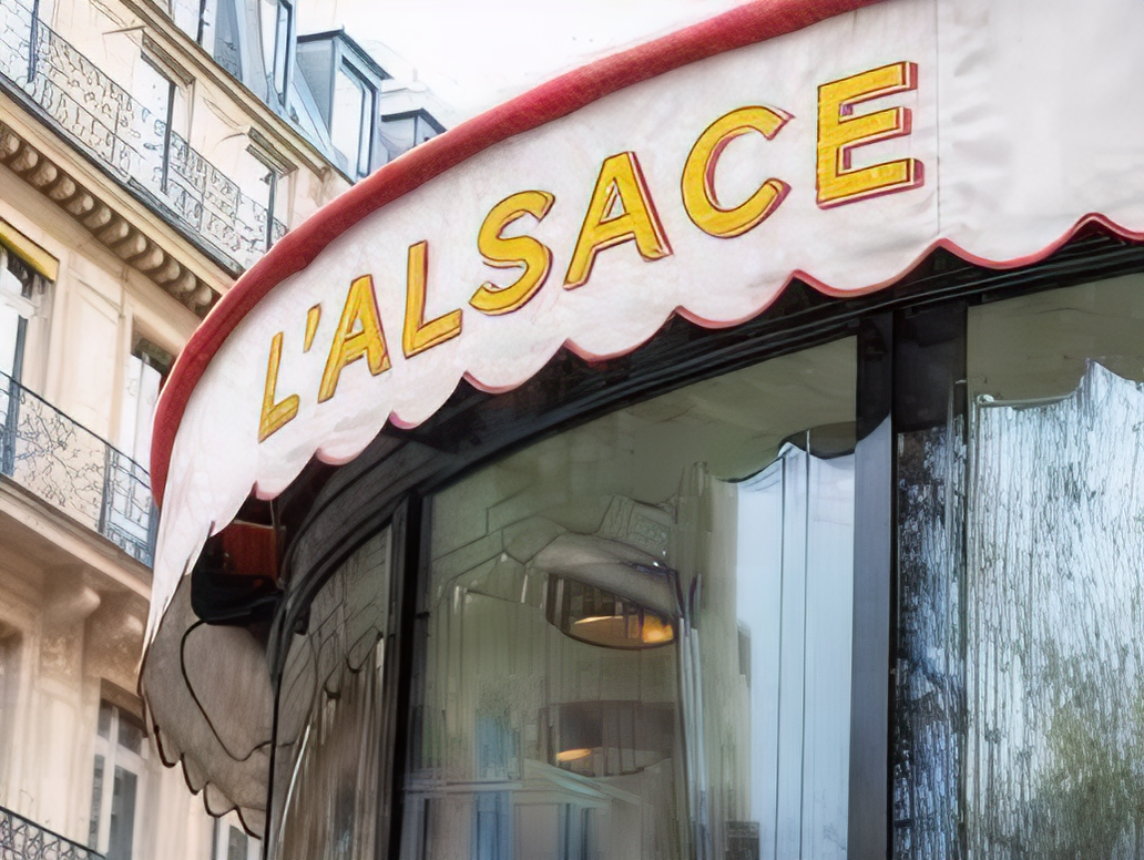 Photos, atmosphere, dishes - L'Alsace - Paris