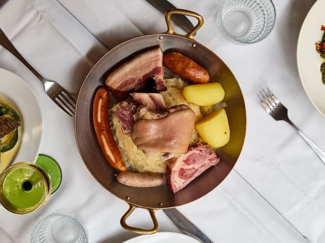 L'Alsace Maison d’alsace arrosée au crémant d’alsace